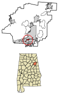 Profile Picture of Hobson City, Alabamaon Wikipedia