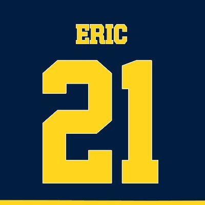 Profile Picture of Eric John (@KhakiMaizeBlue) on Twitter