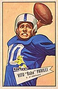 Babe Parilli - Wikipedia - Wikipedia Profile Picture of Babe Parilli - Wikipediaon Wikipedia