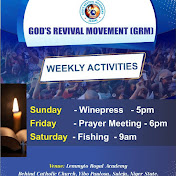 Profile Picture of GRM - God's Revival Movement (@grm-godsrevivalmovement5086) on Youtube