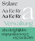 Profile Picture of Solare (typeface)on Wikipedia