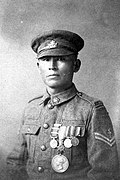 Profile Picture of Francis Pegahmagabow - Wikipediaon Wikipedia