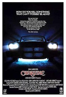 Profile Picture of Christine (1983 film)on Wikipedia