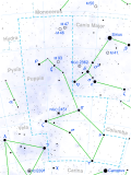 Profile Picture of Zeta Puppis - Wikipediaon Wikipedia