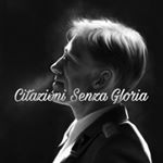 Profile Picture of Citazioni Senza Gloria (@citazionisenzagloria) on Instagram