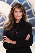 Profile Picture of Melania Trumpon Wikipedia