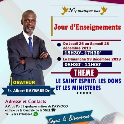 Profile Picture of Albert KAYEMBE LONGO (@KayembeLongo) on Twitter