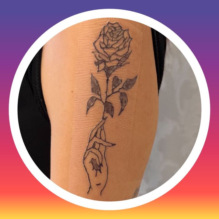 Profile Picture of 消えるタトゥー屋さん (@salon_elf) on Tiktok