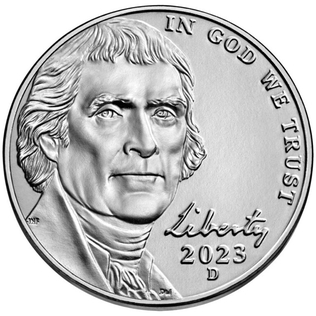 Profile Picture of Nickel (United States coin)on Wikipedia