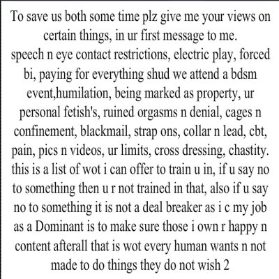 Profile Picture of Lisa Williams (@HarshDommeLon) on Twitter