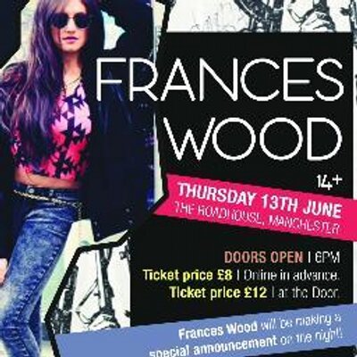 Profile Picture of Live On June 13th (@FrancesWoodLive) on Twitter