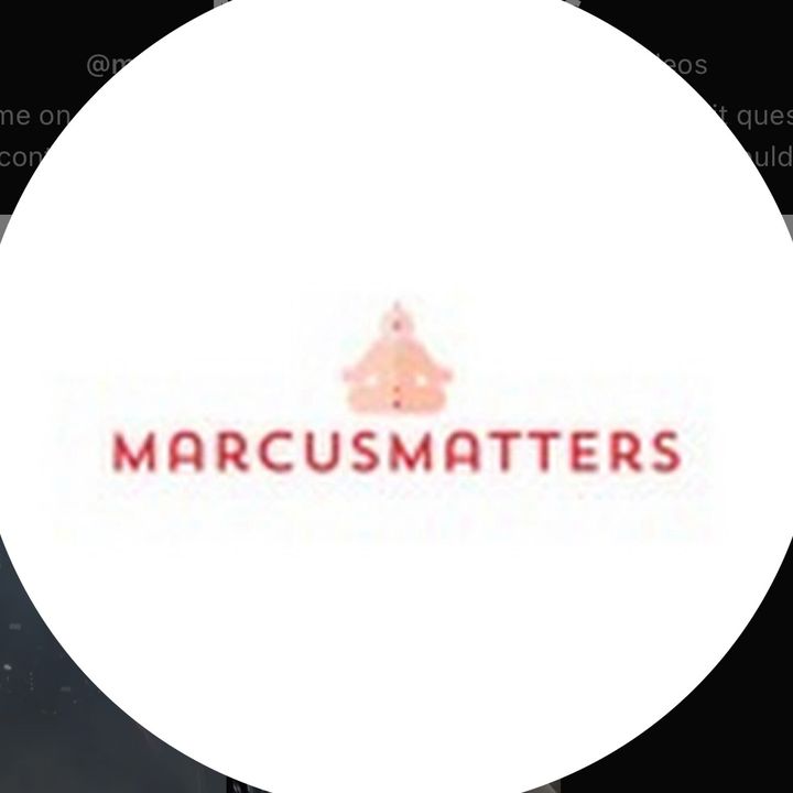 Profile Picture of Marcus Matters (@marcusmatters) on Tiktok