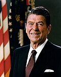 Profile Picture of Ronald Reagan - Wikipediaon Wikipedia