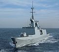 Profile Picture of French frigate Courbeton Wikipedia