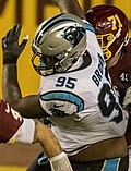 Profile Picture of Derrick Brown (American football)on Wikipedia