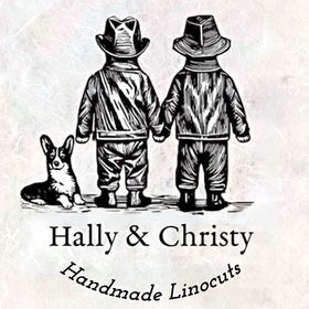 Profile Picture of Hally & Christy Linocut Prints (@hallyandchristyprints) on Pinterest