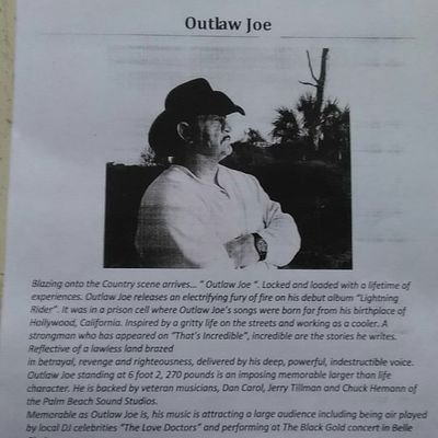 Profile Picture of Joseph Peterson Is Outlaw Joe (@JosephP53019441) on Twitter