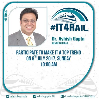 Profile Picture of Dr.Ashish Gupta (@ashishbadshah) on Twitter
