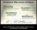 Profile Photo of Dickinson Electronic Archiveson Wikipedia