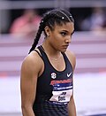 Profile Picture of Tara Davis-Woodhallon Wikipedia