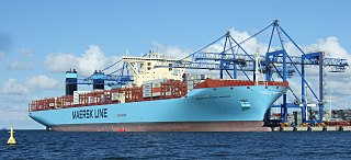 Profile Picture of Triple E-class container shipon Wikipedia