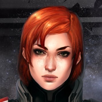 Profile Picture of Commander Victoria Shepard (@redheadcommand) on Twitter