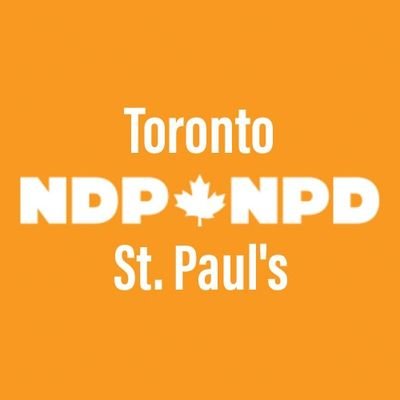 Toronto St. Paul's NDP - Twitter Profile Picture of Toronto St. Paul's NDP (@stpaulsndp) on Twitter