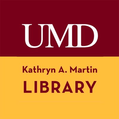 Profile Picture of Kathryn A. Martin Library  📚 (@UMDLibrary) on Twitter