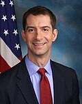 Profile Picture of Tom Cottonon Wikipedia