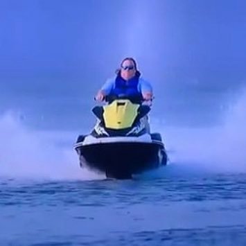 Profile Picture of James Garretson Riding His Jet Ski (@JimGarretson32) on Twitter