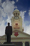 Profile Photo of The Chinese High School Clock Tower Buildingon Wikipedia