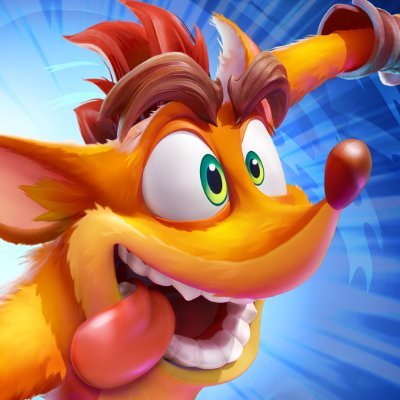 Profile Picture of Crash Bandicoot (@CrashBandicoot) on Twitter