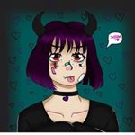 Profile Picture of 💜⛧Anabelle Gothicornio⛧🖤 (@annie_woods666) on Instagram