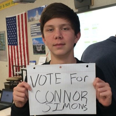 Profile Picture of Connor Simons (@SimonsCampaign) on Twitter