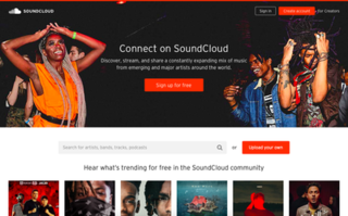 Profile Picture of SoundCloudon Wikipedia