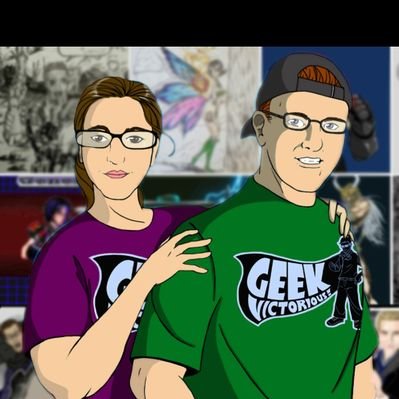 Profile Picture of Geek Victorious (Dan & Amber) (@Daniel_Carrier) on Twitter