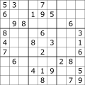Profile Picture of Sudoku solving algorithmson Wikipedia