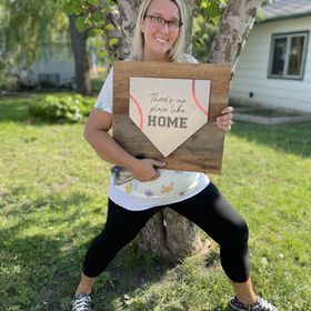 Profile Picture of Made With Love By Laurie | States Art | Barnwood Signs (@Allen33k) on Pinterest