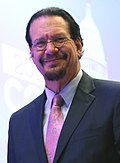 Profile Picture of Penn Jillette - Wikipediaon Wikipedia