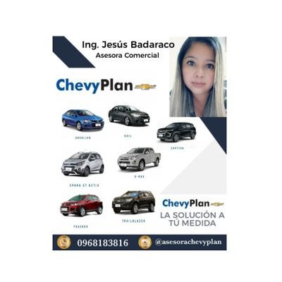 Profile Picture of Ing. Jesús Badaraco (@sesorachevyplan) on Twitter