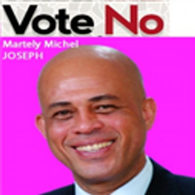 Profile Picture of Vote No Martelly (@votenomartelly8) on Twitter
