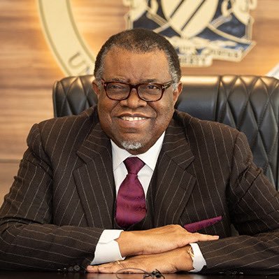 Profile Picture of Hage G. Geingob (@hagegeingob) on Twitter