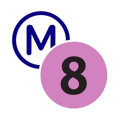 Profile Picture of Ligne 8 RATP (@Ligne8_RATP) on Twitter