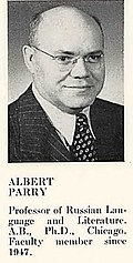 Profile Picture of Albert Parry (academic)on Wikipedia