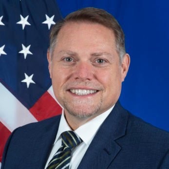 Profile Picture of Jeff Daigle (@USAmbPraia) on Twitter