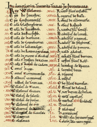 Profile Picture of Devon Domesday Book tenants-in-chiefon Wikipedia