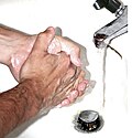 Profile Picture of Hand washing - Wikipediaon Wikipedia