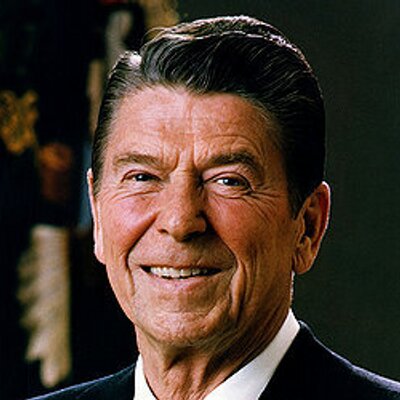 Profile Picture of Ronald Reagan (@IanCook95) on Twitter