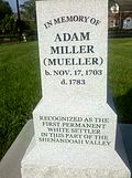 Profile Photo of Adam Miller (pioneer)on Wikipedia