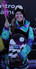 Profile Picture of Jamie Anderson (snowboarder)on Wikipedia